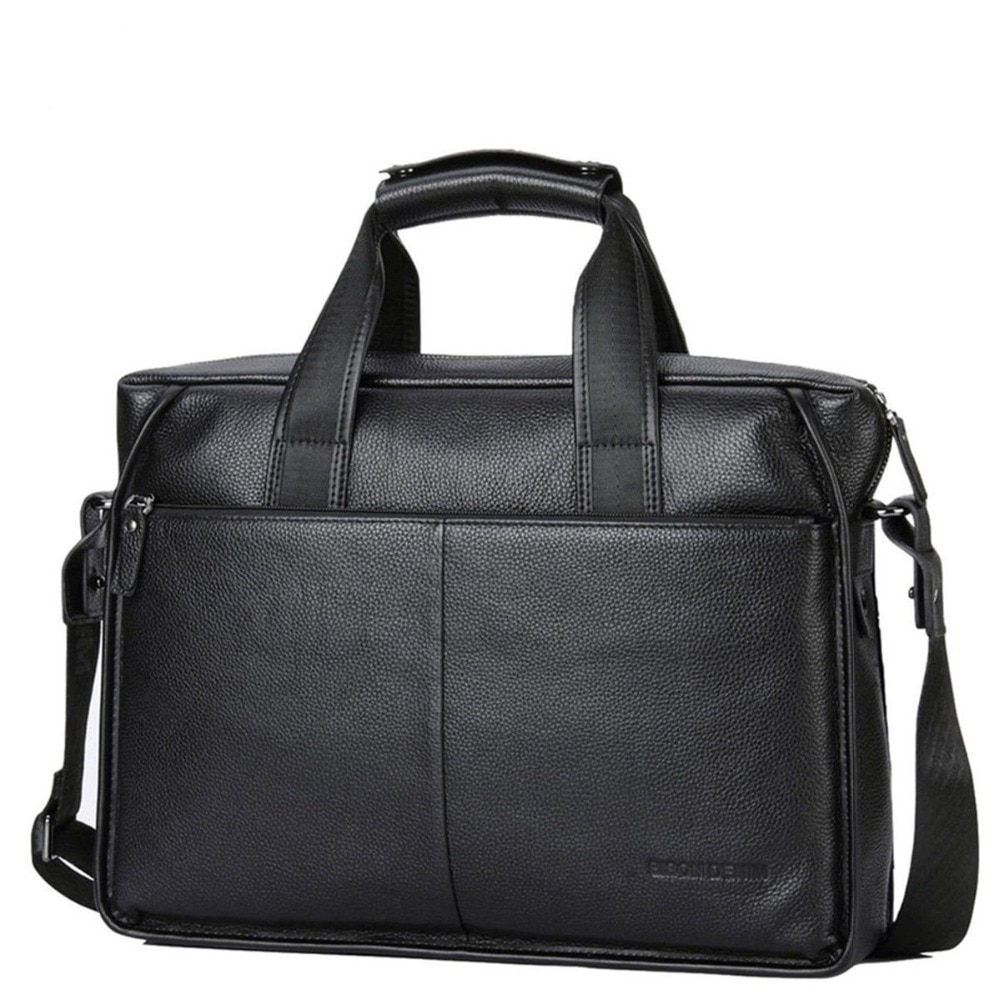 Business Genuine Leather Laptop Bag - Timobuy