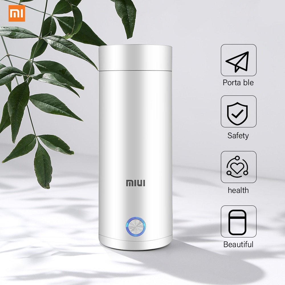 XIAOMI Portable Electric Kettle Thermal Cup Coffee Travel Water Boiler Temperature Control Smart Water Kettle Cup