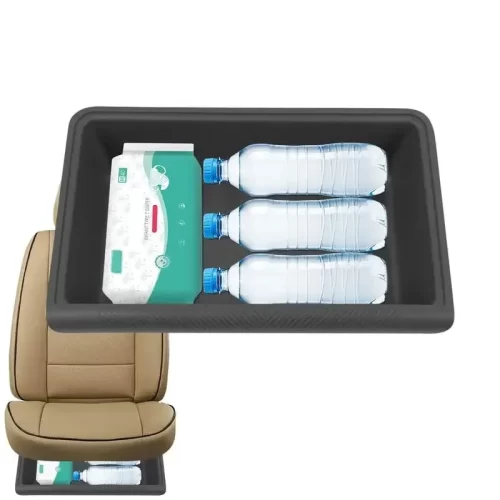 For Tesla Model Y Under Seat Storage Box Case Car Seat Organizer Vehicle Underseat Drawer Holder for Tesla Model Y Interior Tray - Image 4