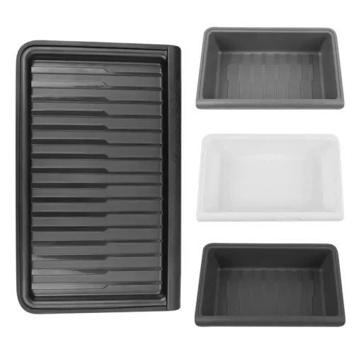 For Tesla Model Y Under Seat Storage Box Case Car Seat Organizer Vehicle Underseat Drawer Holder for Tesla Model Y Interior Tray - Image 5